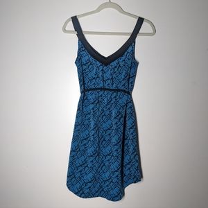 Petticoat Alley Turquoise and black dress